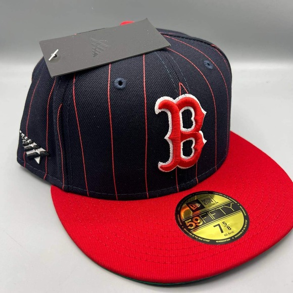 Boston Red Sox x Paper Planes Roc Nation Hat Men 7 5/8 59Fifty New Era Fitted‎